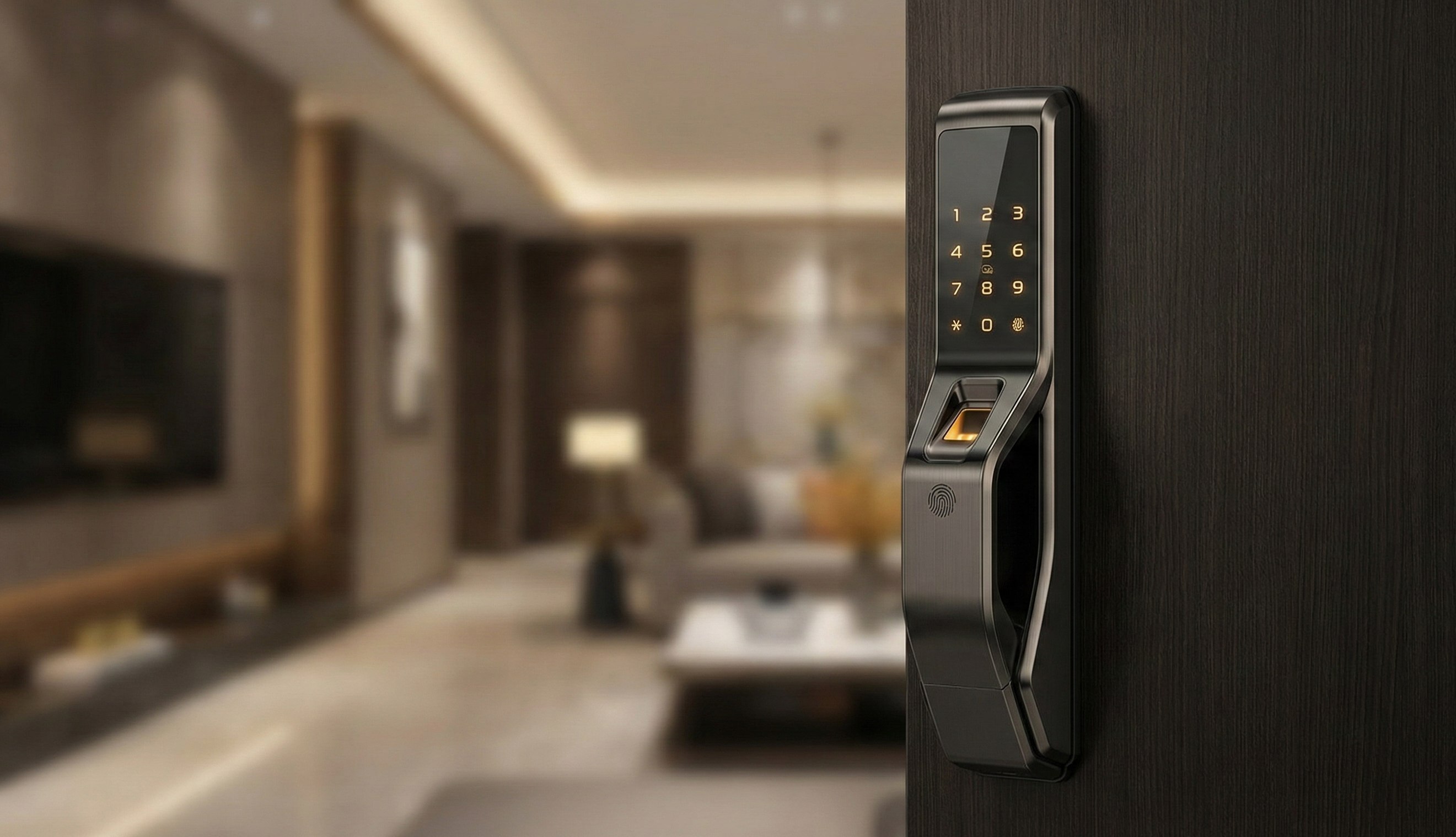 Smart door lock system